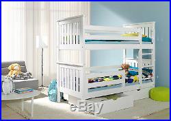 small bunk beds with mattress