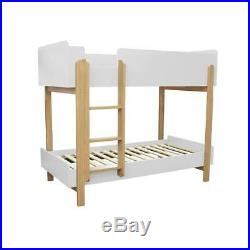 white oak bunk beds