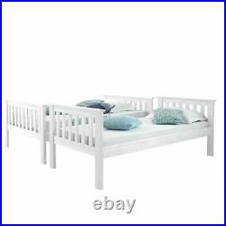 3ft Double Bed Bunk Bed Frame Kids Children Sleeper Single Bed frame With Stairs