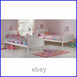 Argos Home Detachable Bunk Bed with Trundle White