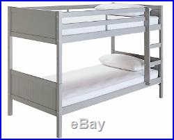 Argos Home Detachable Grey Bunk Bed Frame
