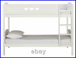 Argos Home Mia Single Bunk Bed Frame White