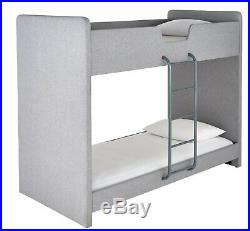 Argos Home Upholstered Bunk Bed Grey