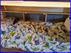 Bibop Acacia Wooden Bunk Bed Frame EU Single
