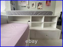 Bunk Bed Corner with Storage And Shelves