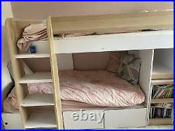 Bunk Bed With Desk And Storage