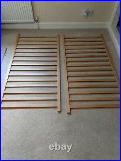 Bunk Cot Company twin cotbed, Bunk-bed Cotbed Birth to 6yrs Solid beech