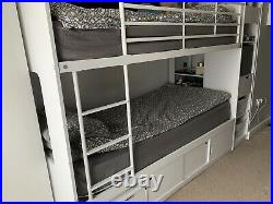 Bunk beds with storage