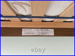 Bunk beds with storage & 2 single mattresses Aspace white & dark wood