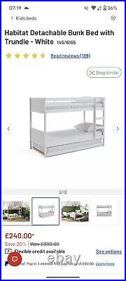 Bunk beds with trundle bed