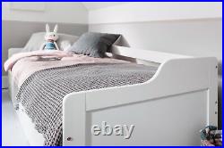 Cabin Bed Day Bed Eva in White kids Bed Childrens Bunk drawers