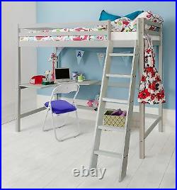Cabin Bed High Sleeper Kids Bed Bunk Choice of Colours