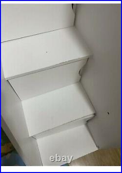 Cameo Deluxe Staircase Bunk Bed WhiteStorage And Stairs, No Matress Included
