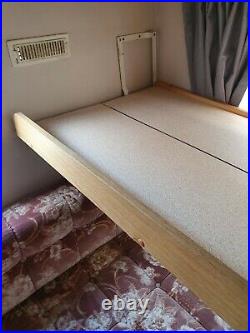 Caravan Wooden Folding Fold Out Overhead Bunk Bed Motorhome Campervan Conversion