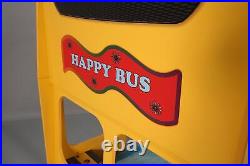 Children's Room Bunk Bed Mattress Included Cartoon Happy Bus Yellow Premium New