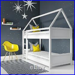 Coco House Bunk Bed in White CC004