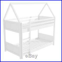Coco House Bunk Bed in White CC004
