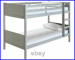 Detachable Bunk Bed Frame Grey