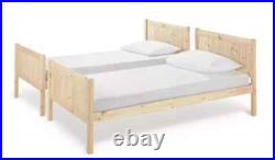 Detachable Bunk Bed Frame Pine