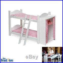 Wooden Bunk Beds For Dolls Continental, Wooden Doll Bunk Beds