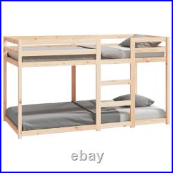 Double Decker Bed Bunk Bed 90x200 cm Solid Wood Pine