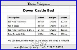 Dover Castle, Prince or Princess Bunk or Cabin Bed