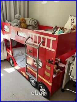 Fire Engine Bunk Bed