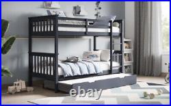 Flair Wooden Zoom Detachable Bunk Bed With Trundle