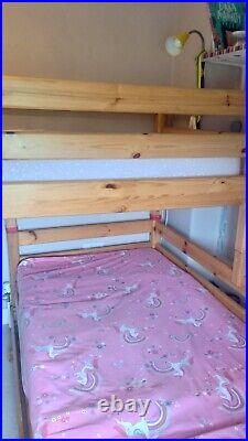 Flexa Semi-high short Bunk Bed with trundle