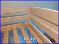 Flexa Single Wooden Bunk Beds from Rainbow Wood, Bingley