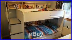 GLTC Harbour bunk beds with truckle, excellent condition. 3 mattresses included