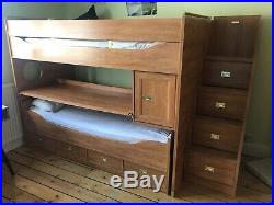 Gautier Calypso Triple Storage Sleeper Bunk Beds And Desk