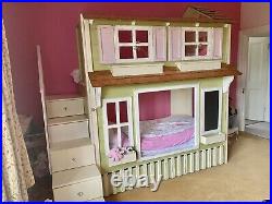 Gorgeous House Bunk Bed (plus Truckle Draw)