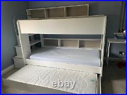 Great Little Trading Company (GLTC) Storage Bunk Bed In White