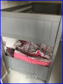 Grey Bunk Bed With Drawer