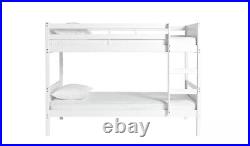 Habitat Detachable Bunk Bed Frame White- NEW