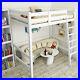 High_3ft_Single_Bed_Kids_Bunk_Sleeper_Loft_Cabin_Bed_with_Ladder_Pine_Wood_Unit_01_sbf