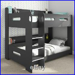 High Quality Wooden Bunk Bed with Storage 5 Mattress and 3 Colour Options