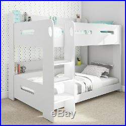 High Quality Wooden Bunk Bed with Storage 5 Mattress and 3 Colour Options