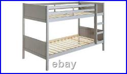 Home Detachable Bunk Bed Frame Grey