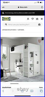 Ikea STUVA cabin Mid-sleeper Bed / Desk / Wardrobe / Shelving / Bunk