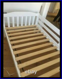 John Lewis Devon solid White wooden bunk beds
