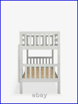 John Lewis & Partners Wilton Bunk Bed, Grey. New boxed