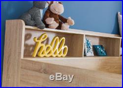Julian Bowen Orion Sonoma Oak Children's Bunk Bed with Drawer Storage