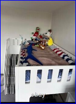 Kids Bunk Bed With Stairs, Storage & Breasley Matresa