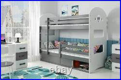 Kids Bunk bed DOMIN toddler bed with storage FREE mattresses free delivery