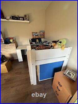 Kids bunk beds with desk