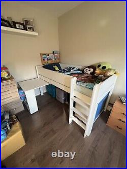 Kids bunk beds with desk