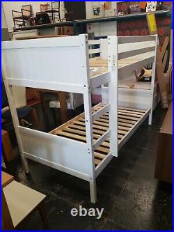 Kids bunk beds with stairs white not with mattress