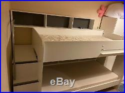 Kids bunk beds with storage used